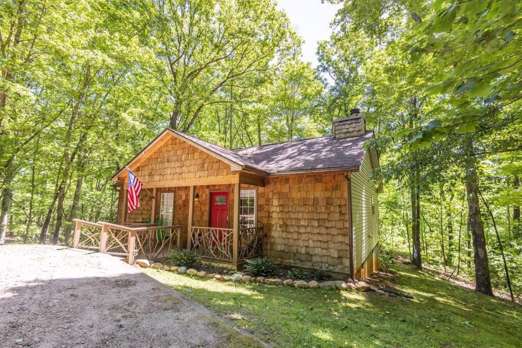 Pet Friendly Luxury Cabin Near Helen With Fire Pit 克利夫兰 外观 照片
