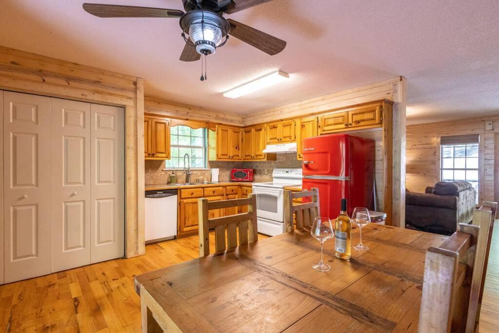 Pet Friendly Luxury Cabin Near Helen With Fire Pit 克利夫兰 外观 照片