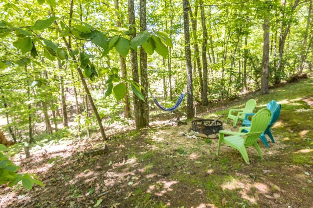 Pet Friendly Luxury Cabin Near Helen With Fire Pit 克利夫兰 外观 照片