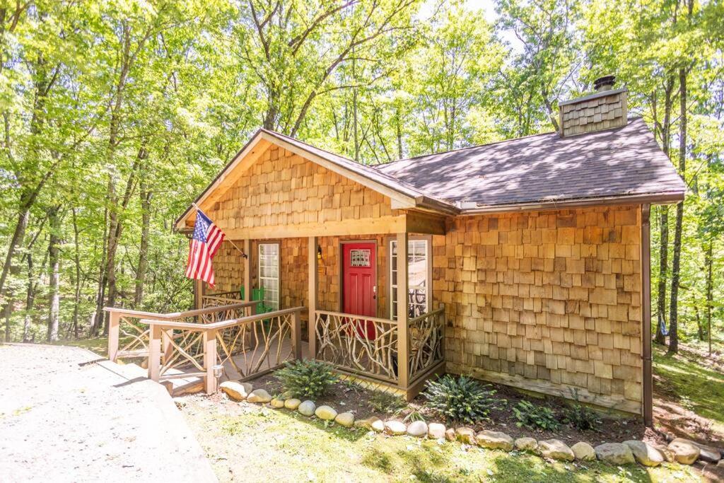 Pet Friendly Luxury Cabin Near Helen With Fire Pit 克利夫兰 外观 照片
