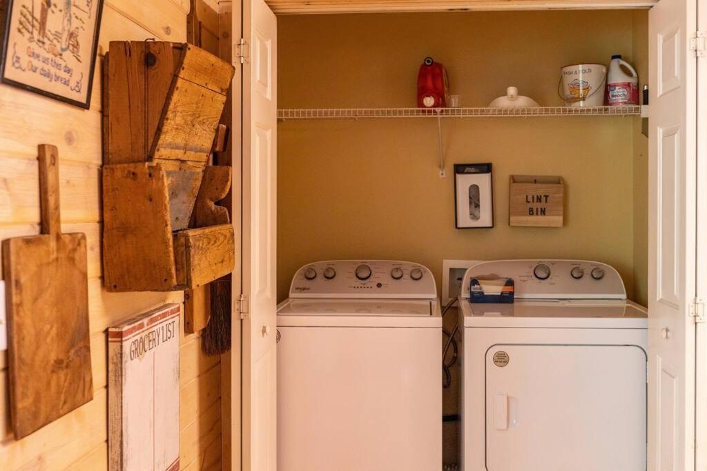 Pet Friendly Luxury Cabin Near Helen With Fire Pit 克利夫兰 外观 照片