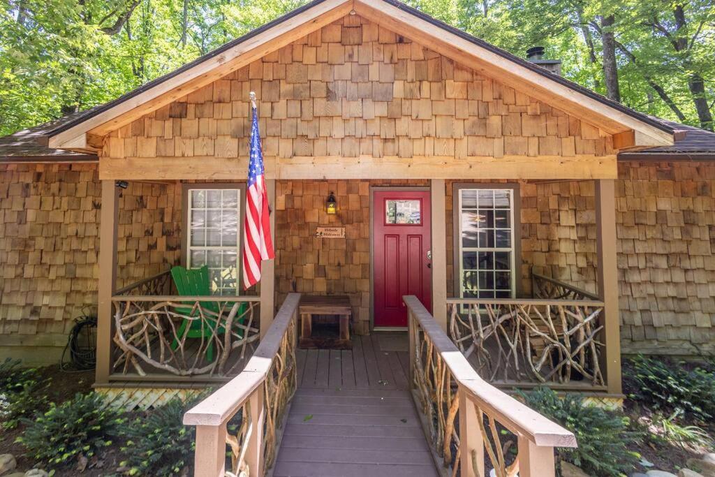 Pet Friendly Luxury Cabin Near Helen With Fire Pit 克利夫兰 外观 照片