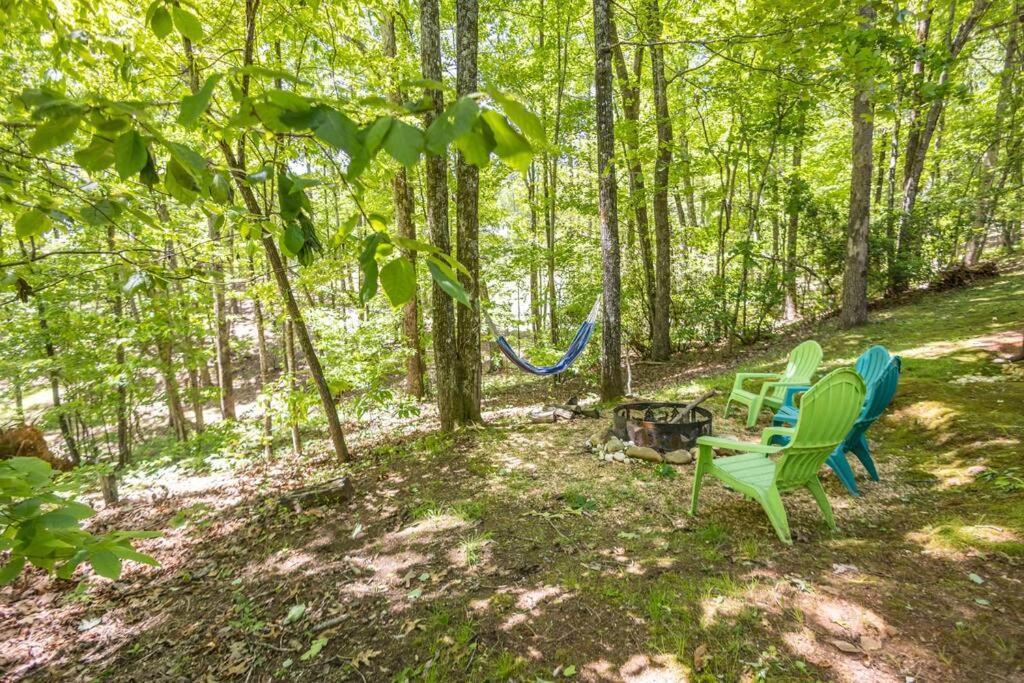 Pet Friendly Luxury Cabin Near Helen With Fire Pit 克利夫兰 外观 照片